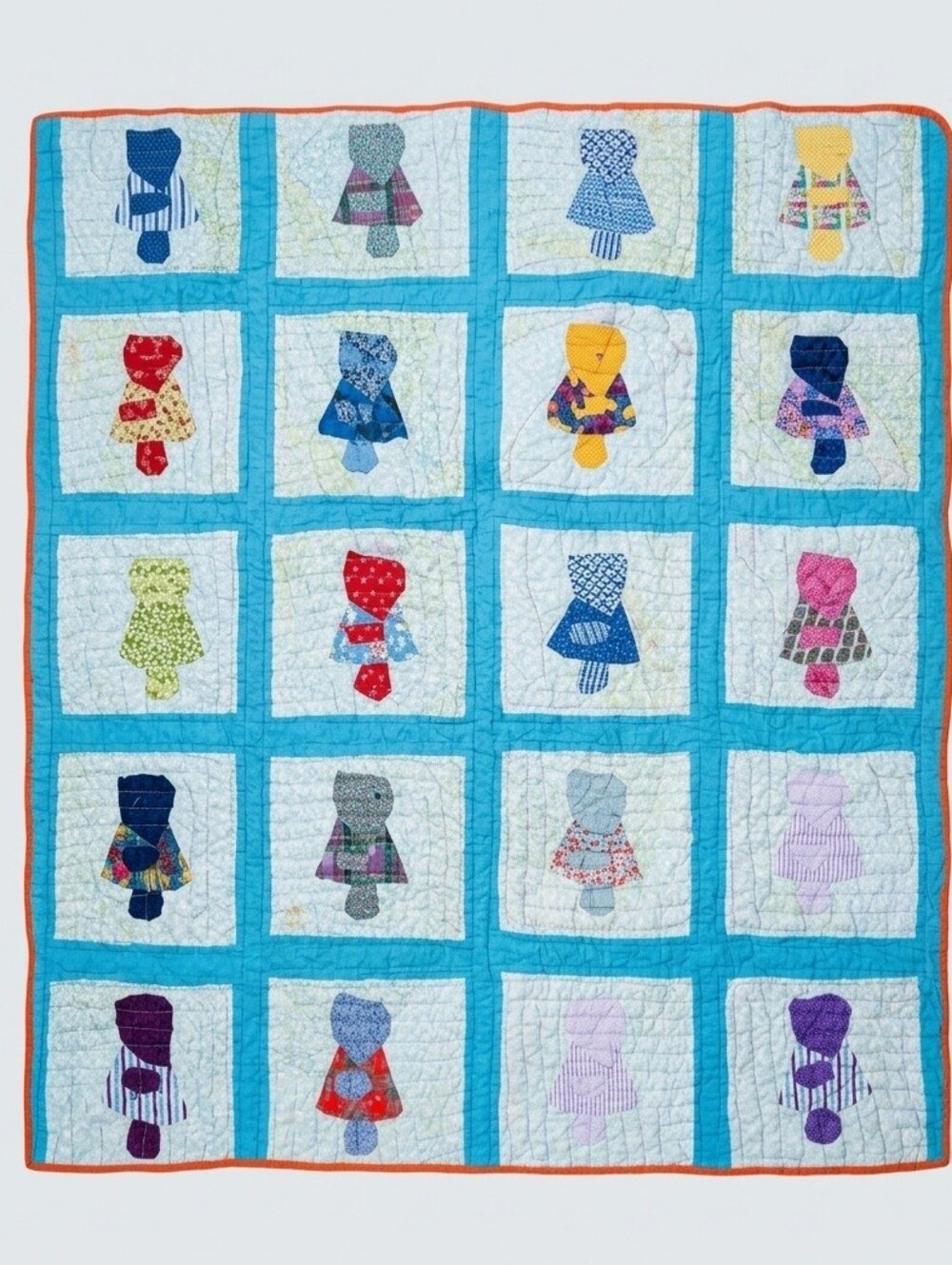 Old Bonnet Girl Quilt